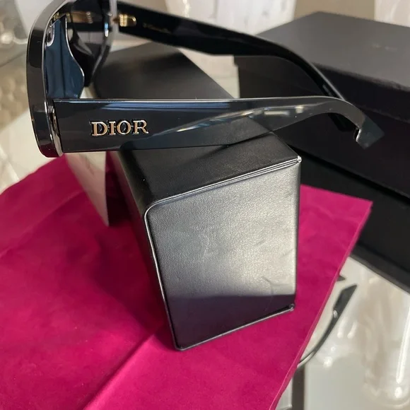 Christian Dior CD shaped sunglasses